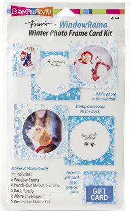 Stampendous Windowrama Card Kit - Winter