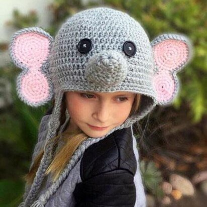 Elephant hat - Ellie