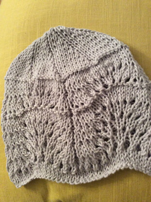 Feather and Shell Hat in Cascade 220 Superwash Sport - DK169