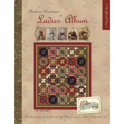 Moda Fabrics Ladies Album Quilt - Downloadable PDF