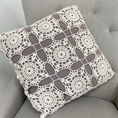 Winter Lace Cushion