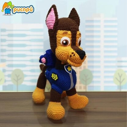 Chase Paw Patrol Amigurumi