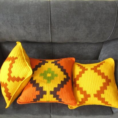 On the Spot and Brackets Cushion Cover Set