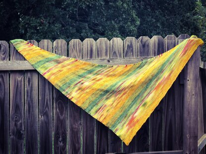 Weave and Fade Shawl