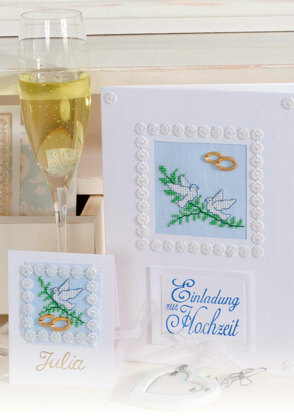 Wedding Celebrations -  Lovely Cards in Anchor - Downloadable PDF