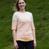 713 Easy Day Tee - Sweater Knitting Pattern for Women in Valley Yarns Longmeadow