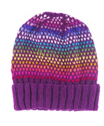 Rainbow Stitch Hat