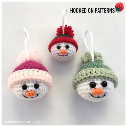 Snowman Baubles