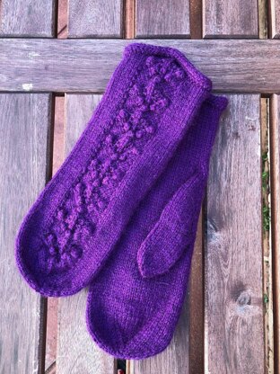 Boysenberry Mittens