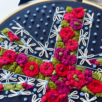 The Make Box Jubilee Union Jack Embroidery Kit