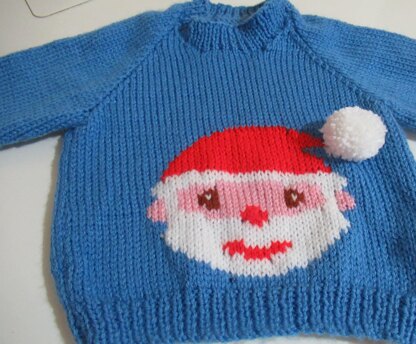 Baby Santa Jumper