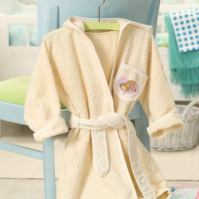 Friends Forever - Bath Robe in Anchor - Downloadable PDF