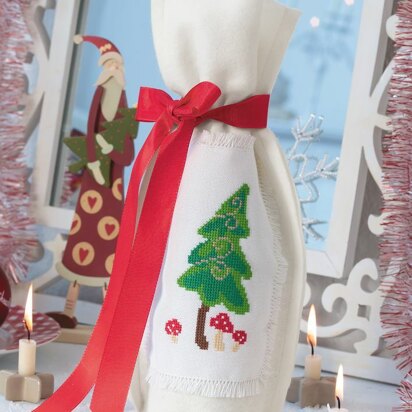 Enchanting Christmas - Christmas Tree Bottle in Anchor - Downloadable PDF