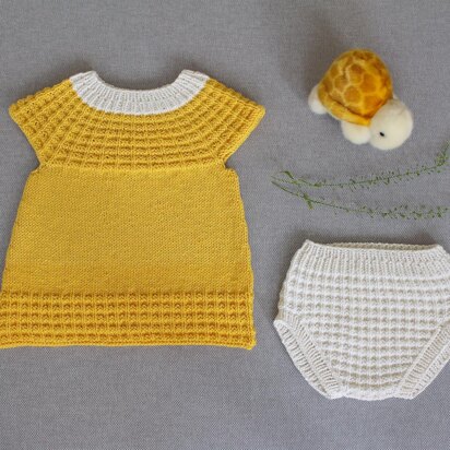 Golden days dress set