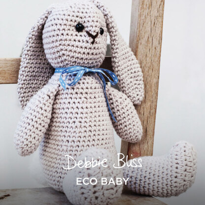 Flopsy - Toy Crochet Pattern for Children in Debbie Bliss Eco Baby 