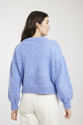 Good For You Cardigan in Wool and The Gang Alpachino Merino Twist - Downloadable PDF