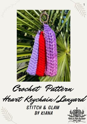 Heart Keychain/Lanyard