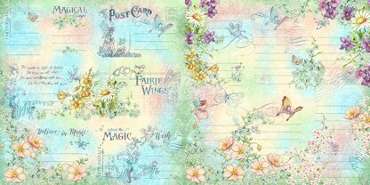 Graphic 45 Fairie Wings Ephemera & Journaling Cards - 630786