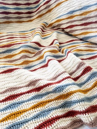 Autumn Waves Blanket