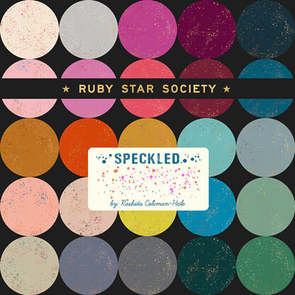 Fat Quarter-Bündel „Speckled“ von Ruby Star Society - RS5027FQN2 - Mehrfarbig