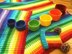 Primary Rainbow Baby Set