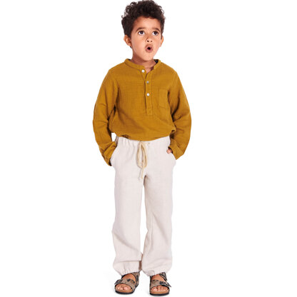 Burda Style Kids Trousers/Pants / Top B9261 - Paper Pattern, Size 98 - 128