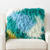 Freeform Fringe Crochet Cushion in Bernat Blanket Breezy - Downloadable PDF