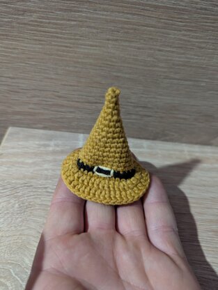 Mini Witch Hat Hair Clip Accessory