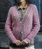 Moss Stitch and Lace Cardigan