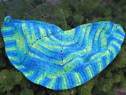 Webster Lake Shawl