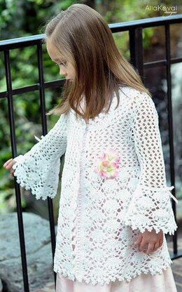 Magnolia Lace Crochet Coat