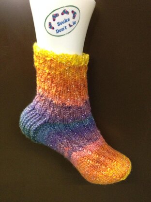 Sparkling Skelter DK Socks