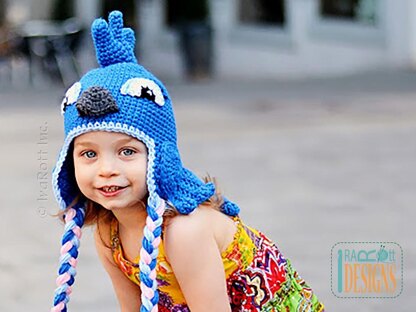 Skye the Parrot Hat
