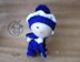 Pebble doll Sailor