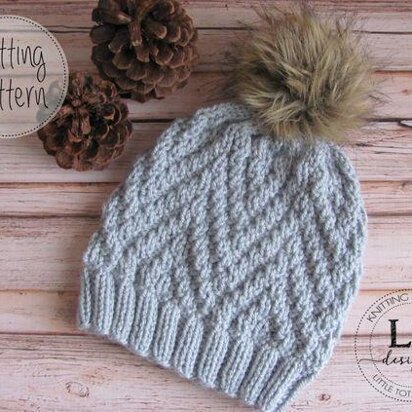 Ridge Knit Hat Pattern