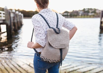 Florence Backpack Crochet pattern by Olivia Kent | LoveCrafts