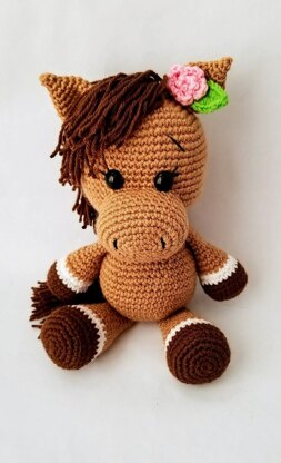 Pretty Crochet Horse