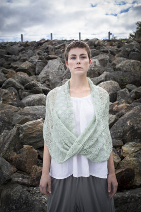 Enso Shawl in Berroco Folio - PDF344-2