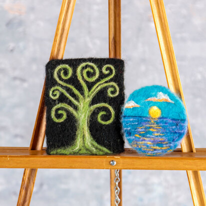 Painting With Wool - Needle Felting - Summer 2024