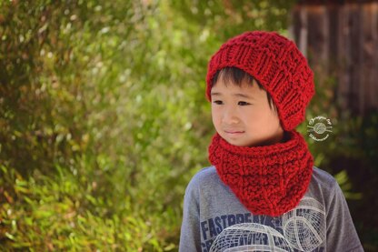 Wesley Slouch Beanie and Cowl Set