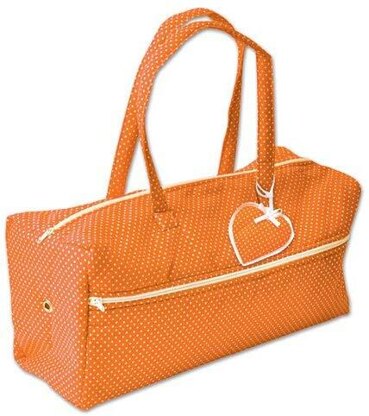 Sewandso Orange Knitting and Needlework Bag (43|294)