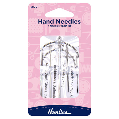 Hemline Hand Sewing Needles: Repair: 7 Pieces