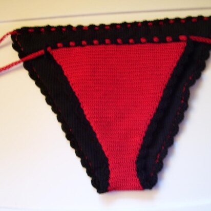 The Little Red Bikini crochet pattern