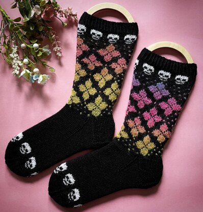 Blooming socks