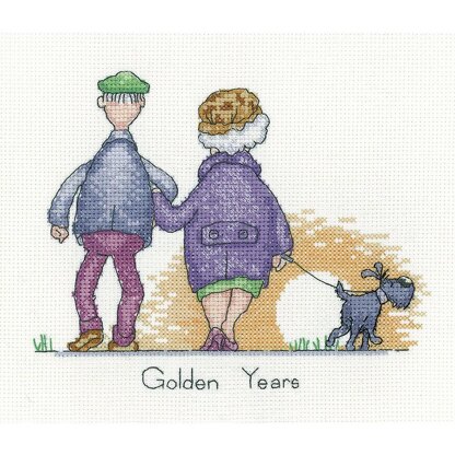 Heritage Golden Years Cross Stitch Kit