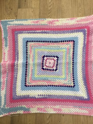 Crochet girls blanket #3