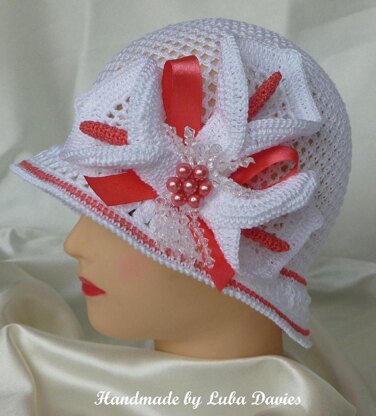 Crochet Baby Cloche Beanie Callas