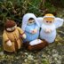 Nativity  Dolls Knitting Pattern - Toy Knitting Pattern