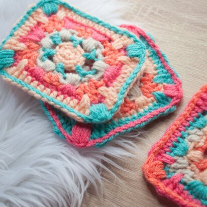 Boho Mosaic Granny Square