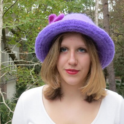 Felt Hat Lamb's Pride - knitting pattern